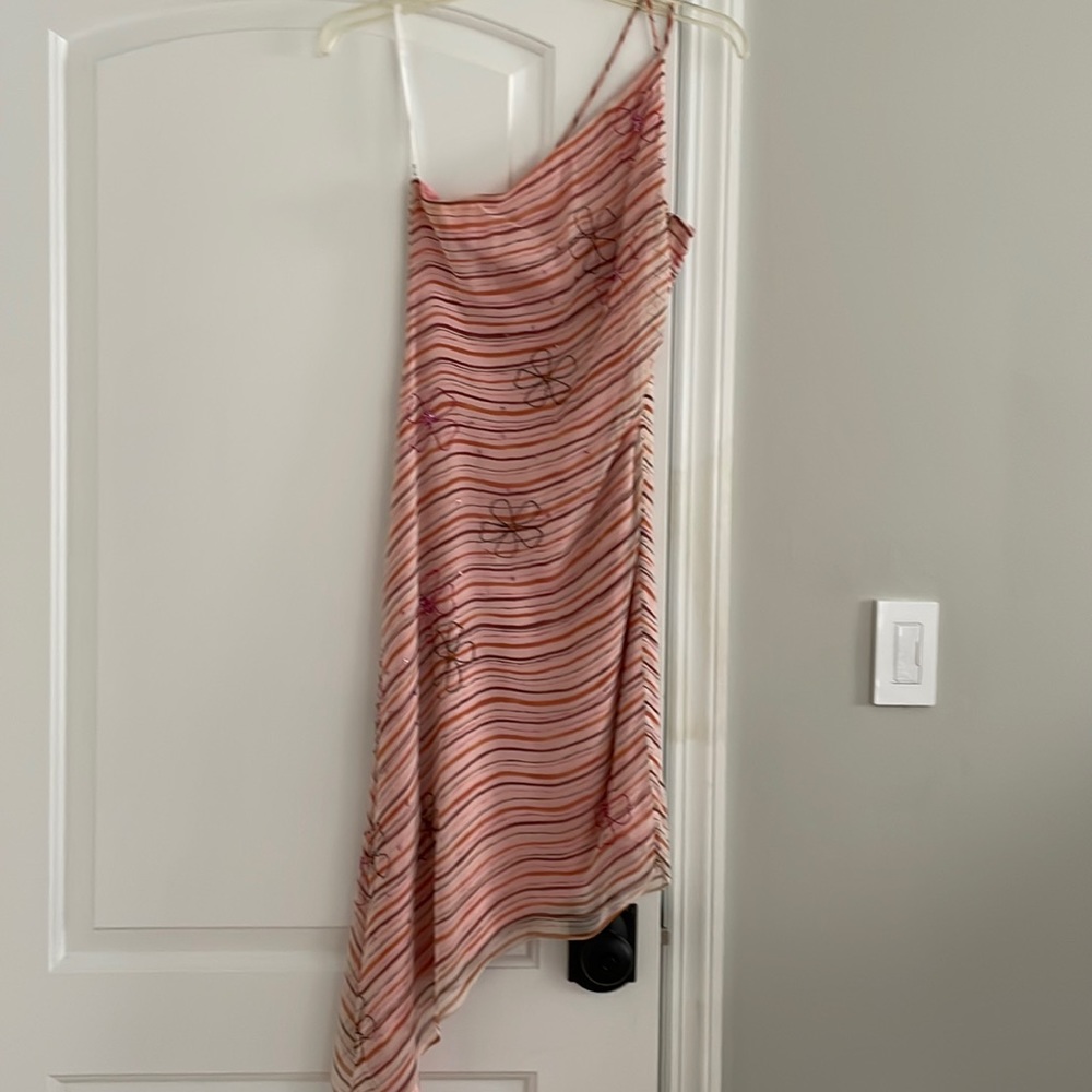 Laundry asymmetrical pink dress size 0